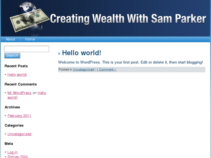 www.createwealthwithsamparker.com