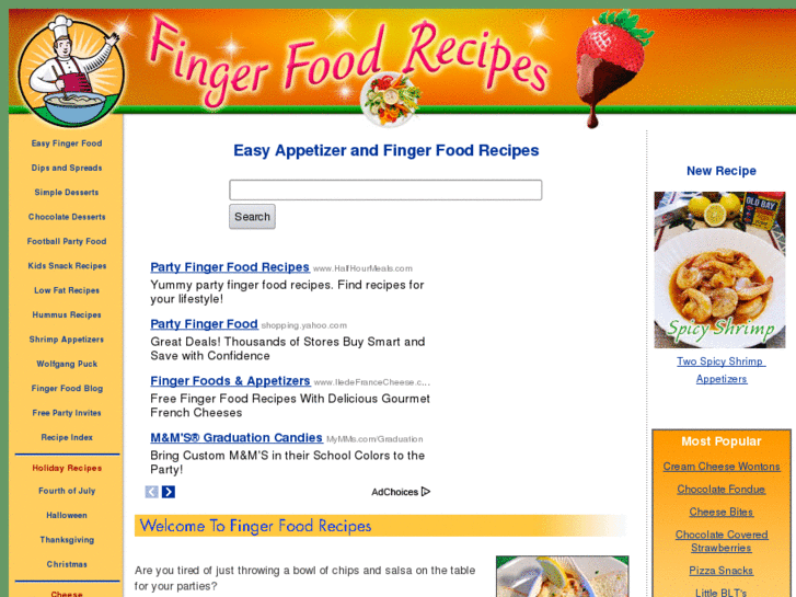 www.finger-food-recipes.com