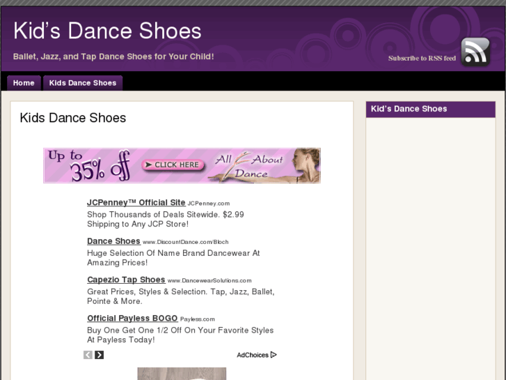 www.kidsdanceshoes.com