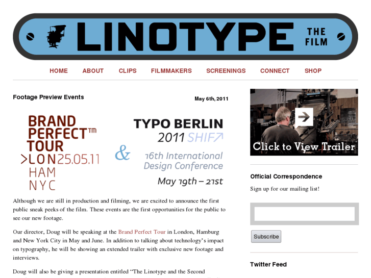 www.linotypefilm.com