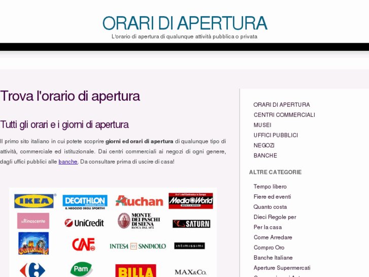 www.orari-di-apertura.it
