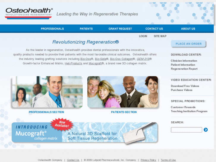 www.osteohealth.com