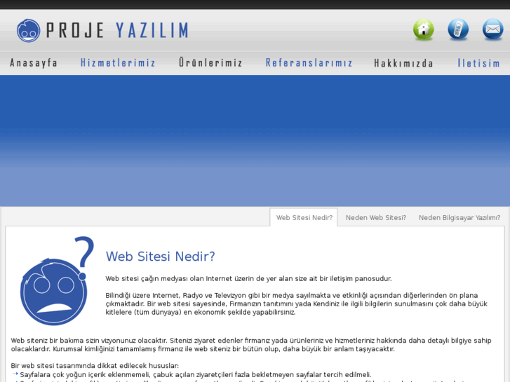 www.projeyazilim.com