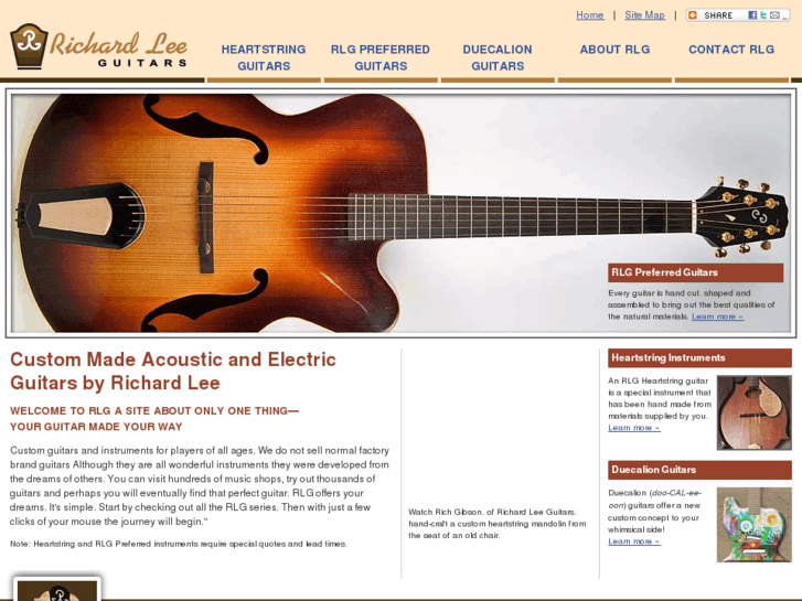 www.richardleeguitars.com