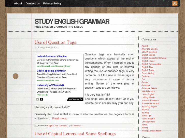 www.studyenglishgrammar.com