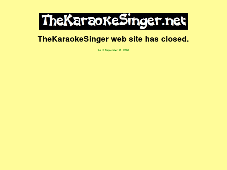 www.thekaraokesinger.net