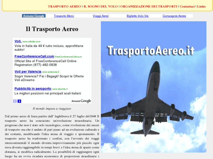 www.trasportoaereo.it