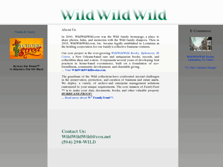 www.wildwildwild.com