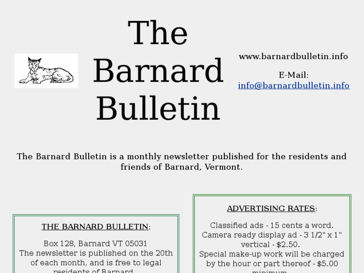 www.barnardbulletin.info