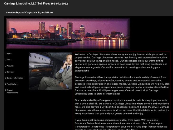 www.carriagelimousineservice.com