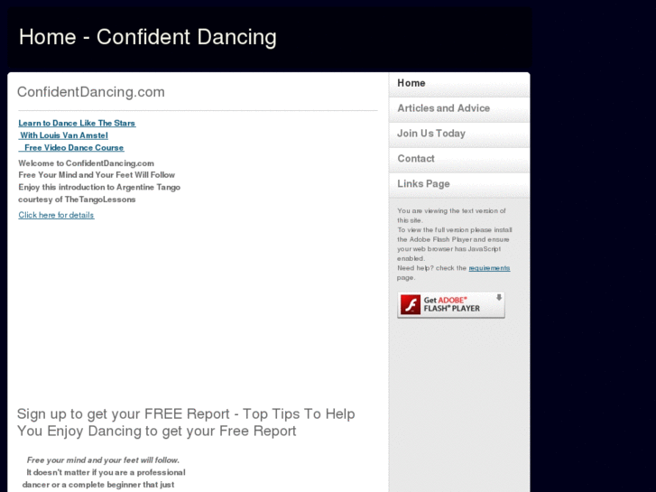 www.confidentdancing.com