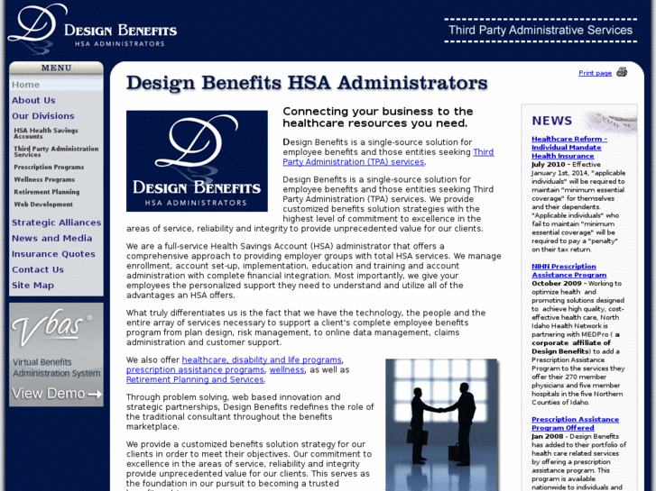 www.designbenefitsonline.com