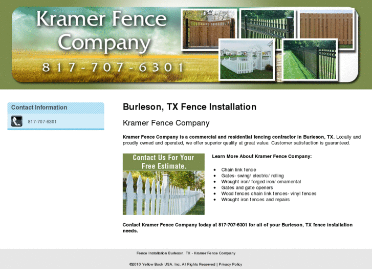 www.kramerfence.com