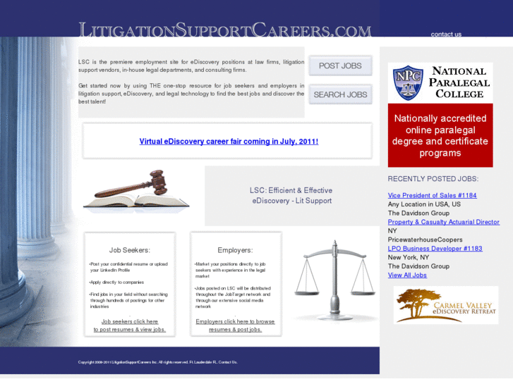 www.litigationsupportcareers.com