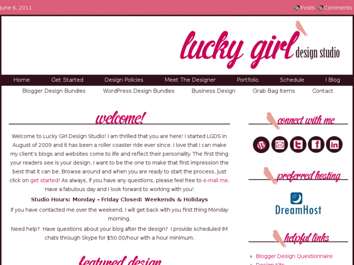 www.luckygirldesignstudio.com