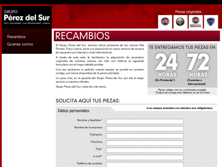 www.recambiosalfaromeo.com