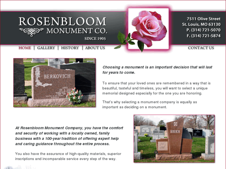 www.rosenbloommonument.com