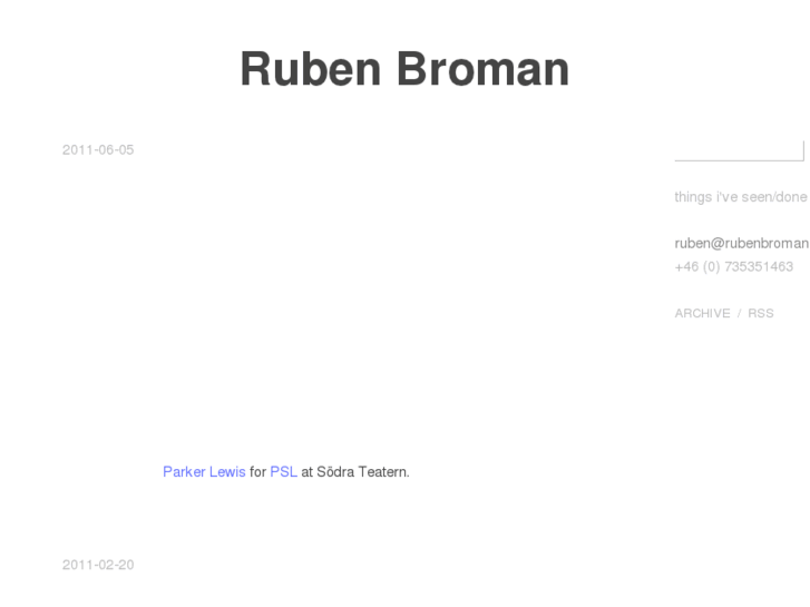 www.rubenbroman.se