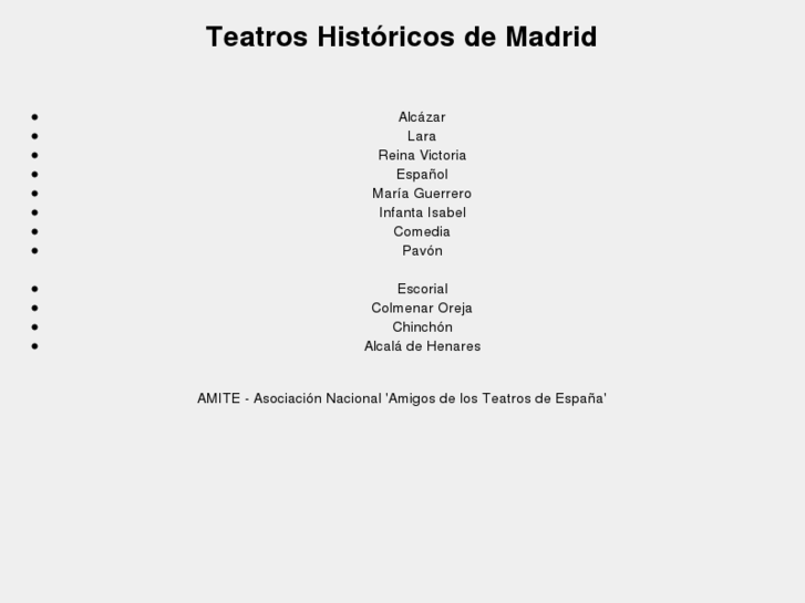 www.teatroshistoricosmadrid.es