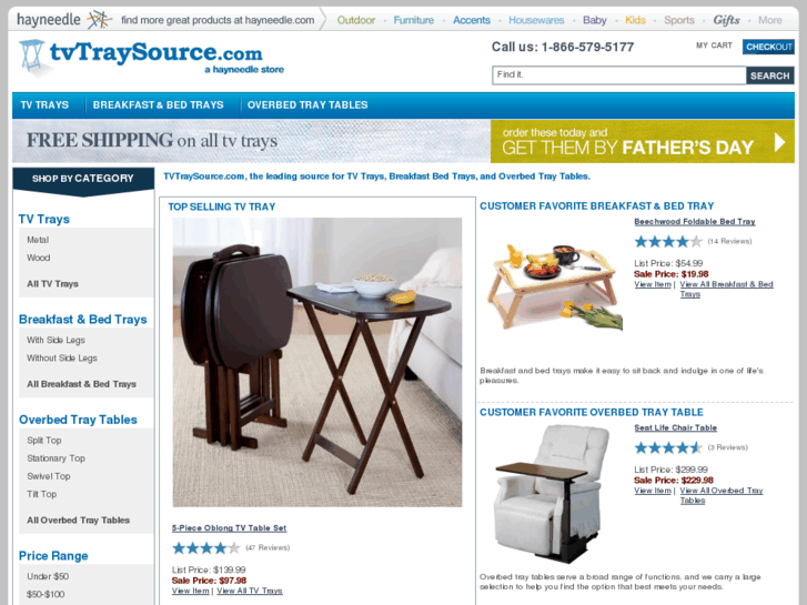 www.tv-trays-source.com
