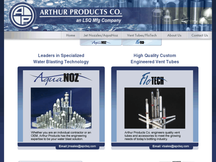 www.arthurproducts.com