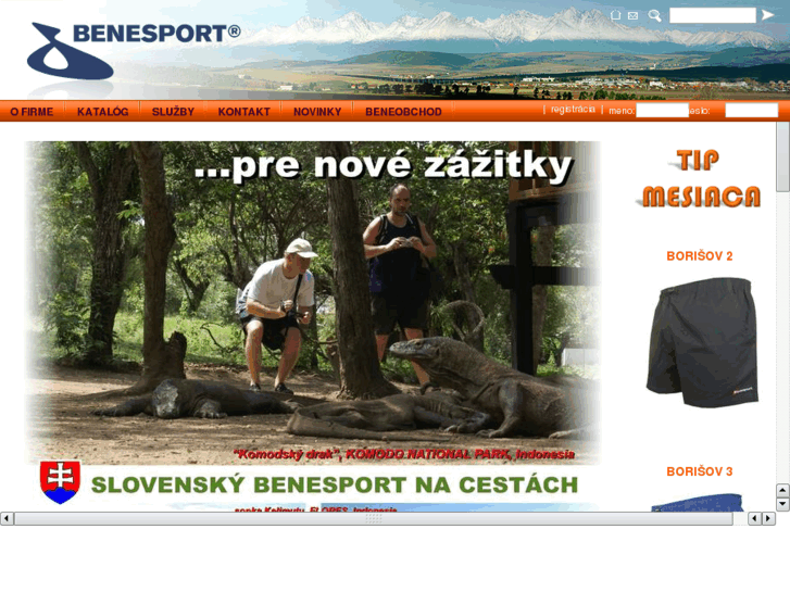 www.benesport.sk