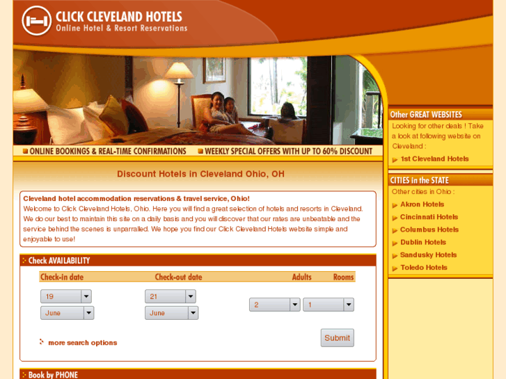 www.clickclevelandhotels.com