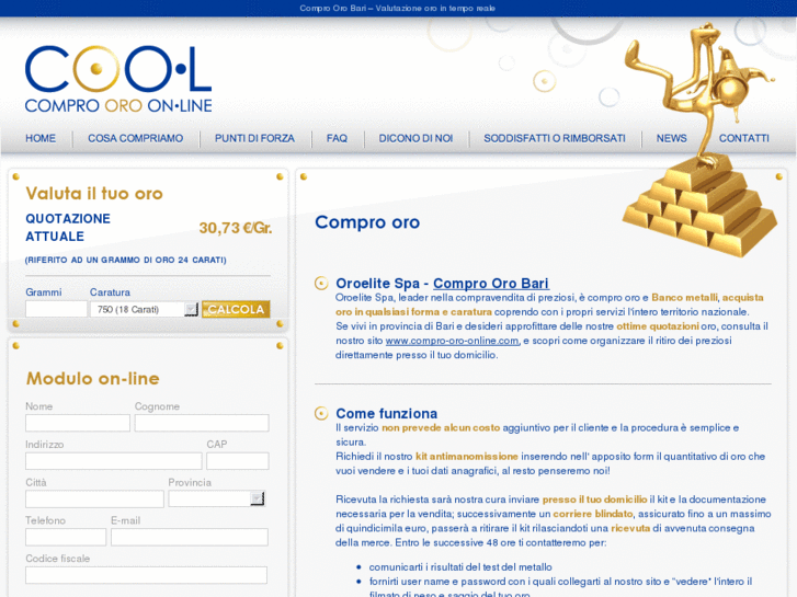 www.comproorobari.net