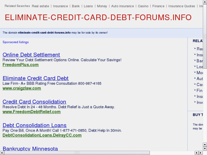 www.eliminate-credit-card-debt-forums.info