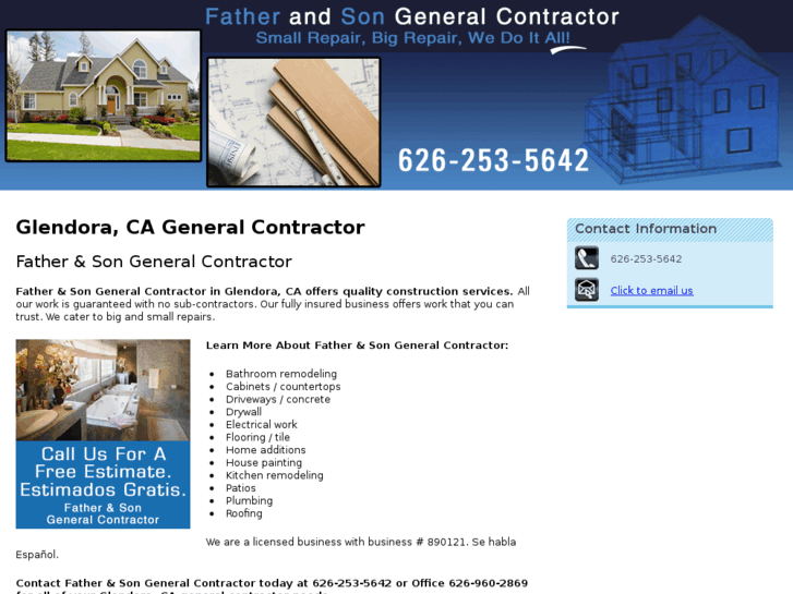 www.fatherandsoncontractors.net