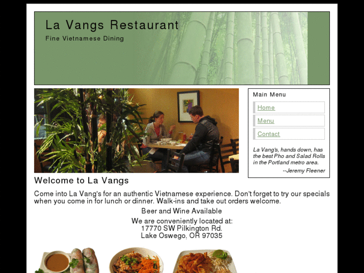 www.lavangrestaurant.com