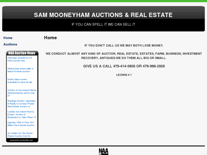 www.mooneyhamauction.com