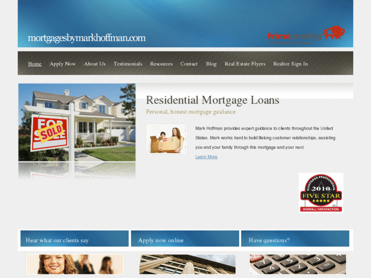 www.mortgagesbymarkhoffman.com