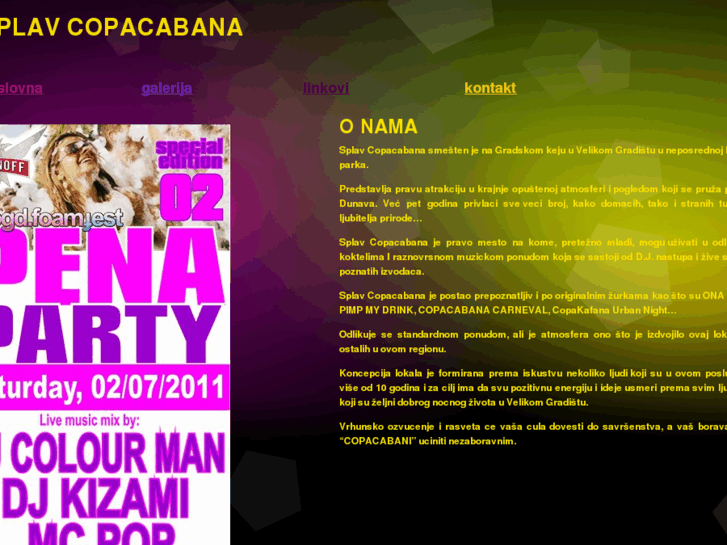 www.splavcopacabana.com