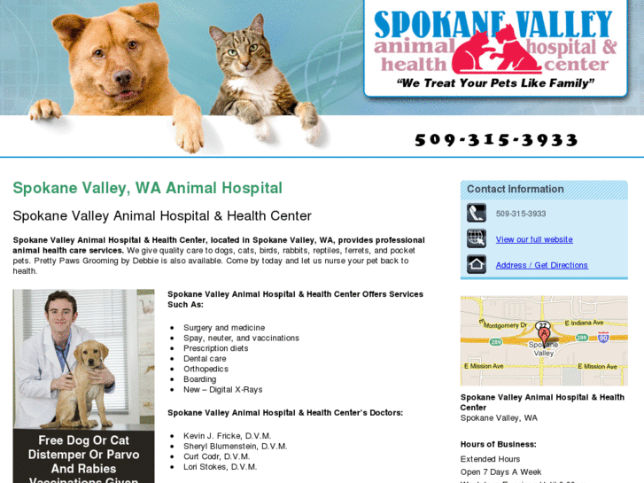 www.spokanevalleyvet.com