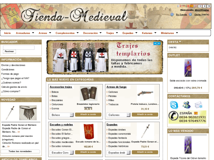 www.tienda-medieval.com