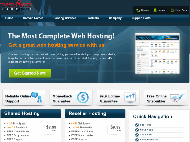 www.tweakedhosting.net