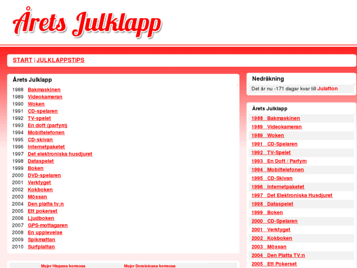 www.arets-julklapp.se