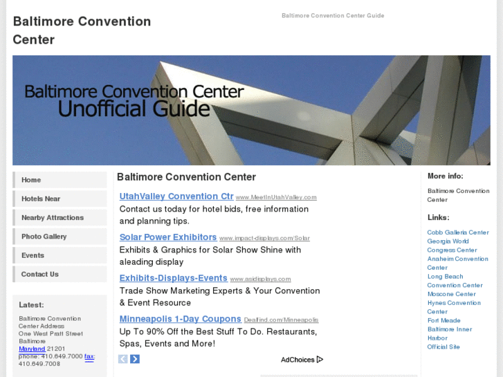 www.baltimoreconventioncenter.us