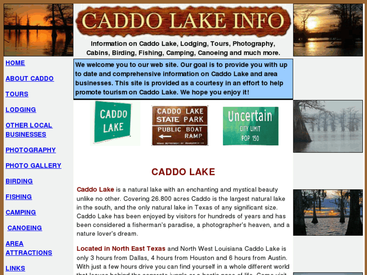 www.caddolake.info