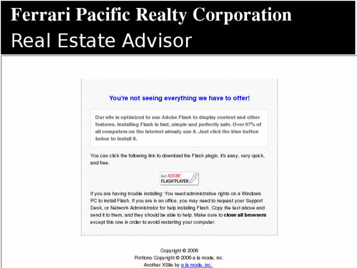 www.ferraripacificrealty.com