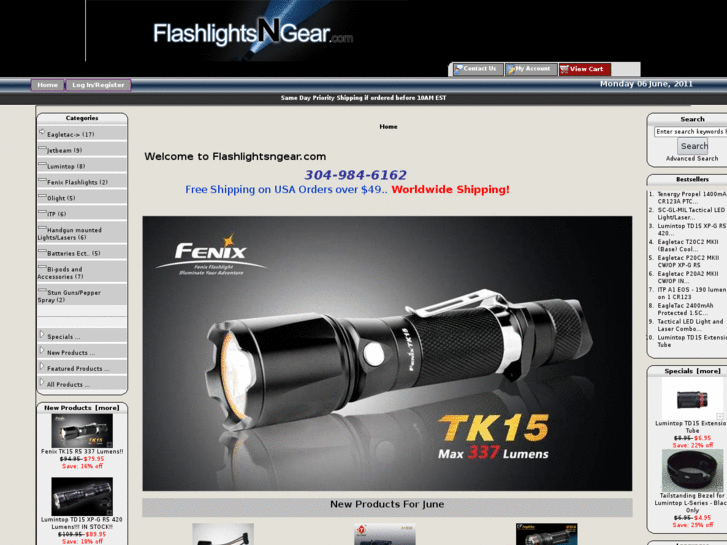 www.flashlightsngear.com