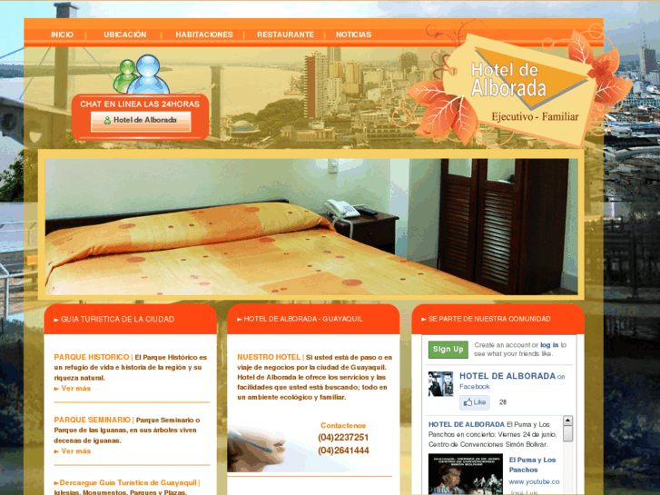 www.hoteldealborada.com