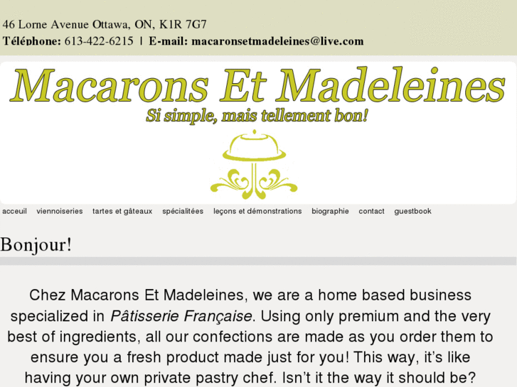 www.macaronsetmadeleines.com