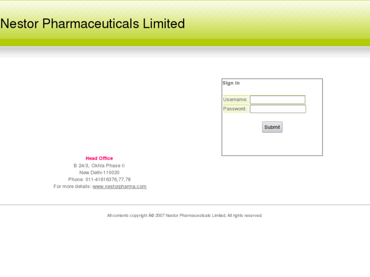 www.nestorpharmaceuticals.com