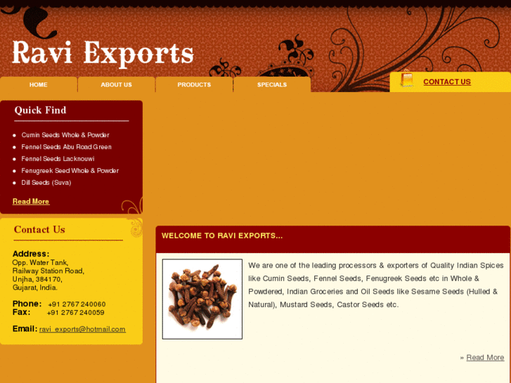 www.raviexportsindia.com