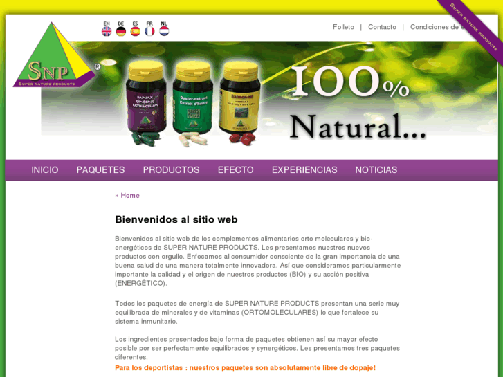 www.supernatureproducts.es