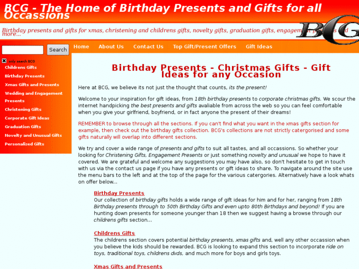 www.birthdayandchristmasgifts.com