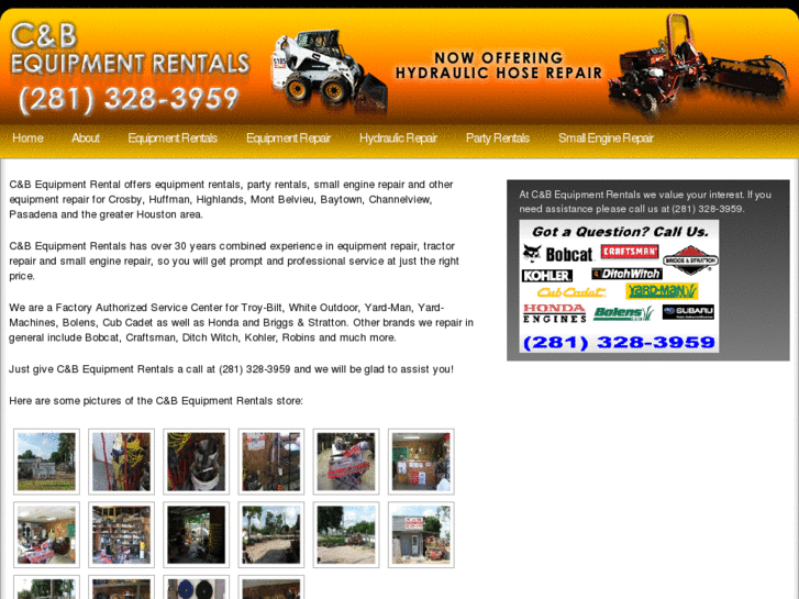 www.candbequipmentrentals.com