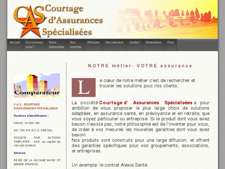 www.cas-assurances.com